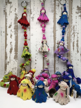 Feen Kette mit 5 Figuren