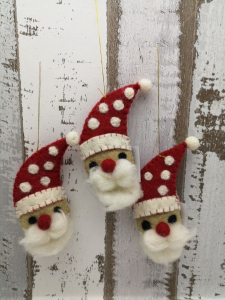 lustige Weihnachtsmann Hängedeko